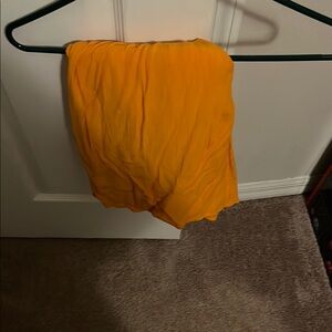 Bright Yellow Skirt